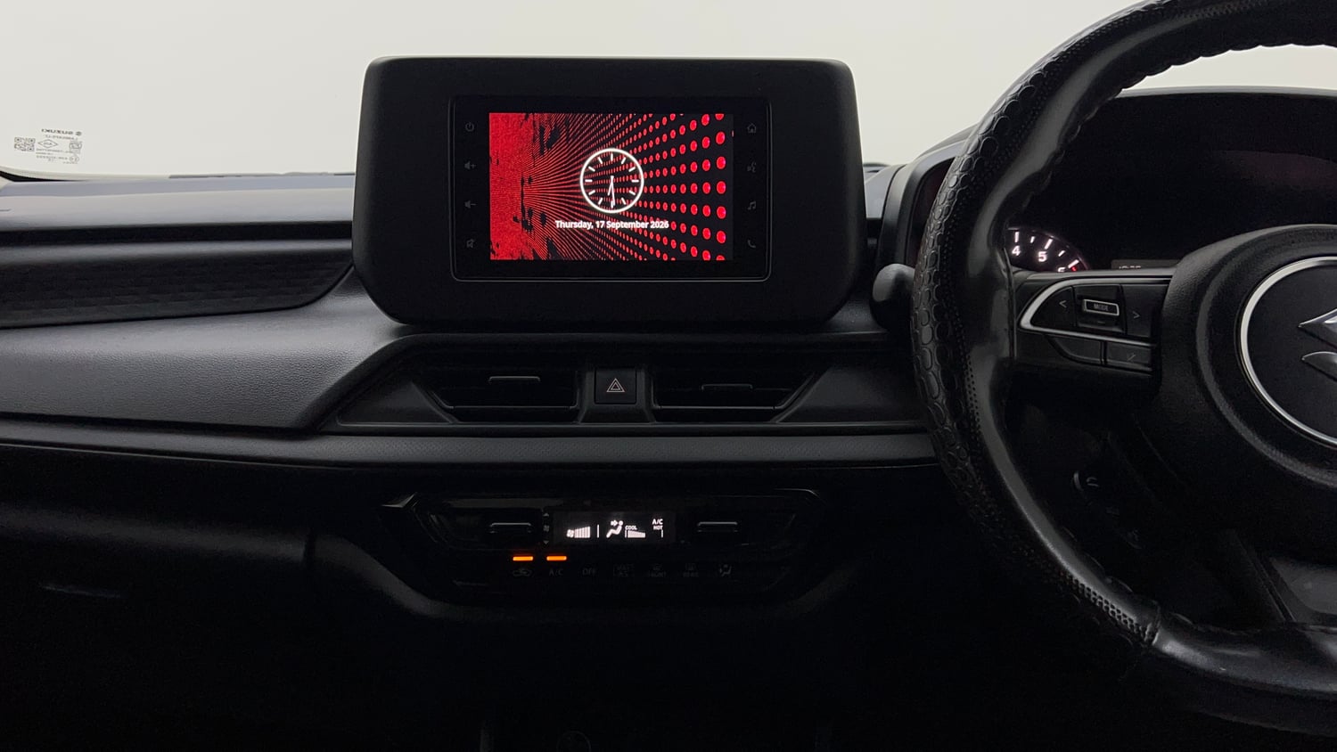 Used 2024 Maruti Suzuki Swift VXi (O) Petrol Manual interior MUSIC SYSTEM & AC CONTROL VIEW