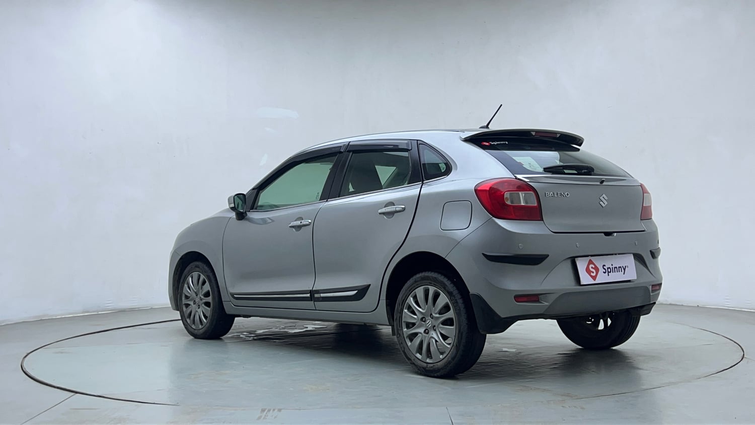 Used 2017 Maruti Suzuki Baleno Zeta 1.3 Diesel Manual exterior LEFT REAR CORNER VIEW