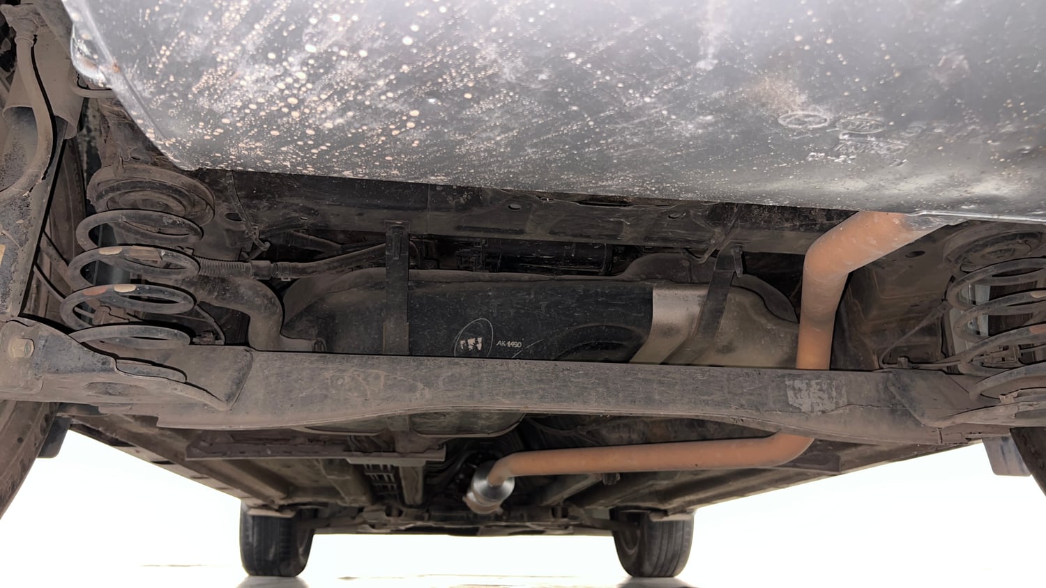 Used 2020 kia Seltos HTX IVT 1.5 Petrol Automatic extra REAR UNDERBODY VIEW (TAKEN FROM REAR)