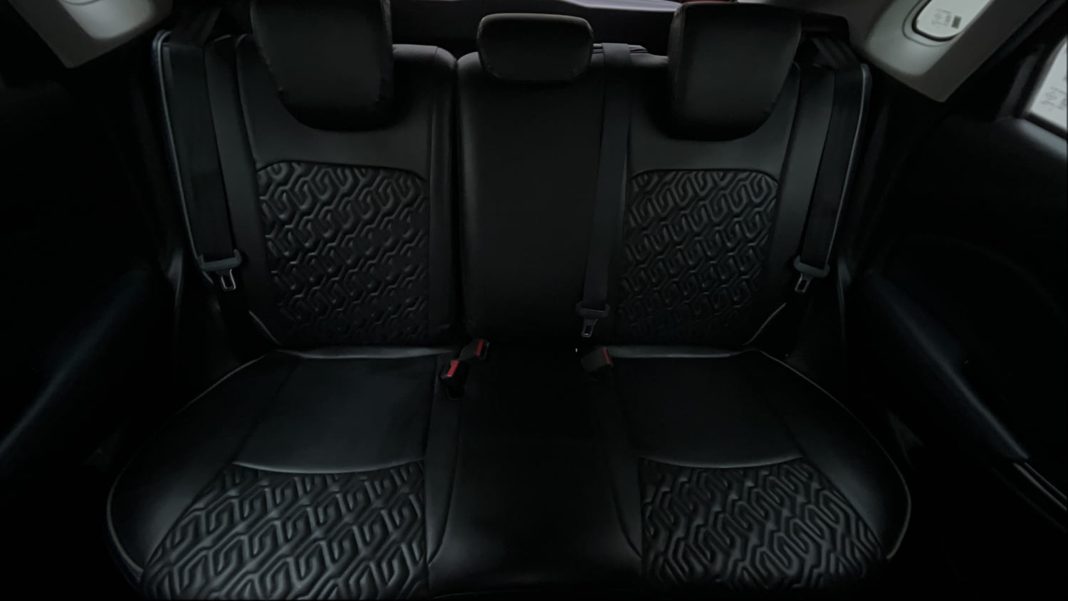 Used 2024 Maruti Suzuki Baleno Alpha MT Petrol Manual interior REAR SEAT CONDITION VIEW