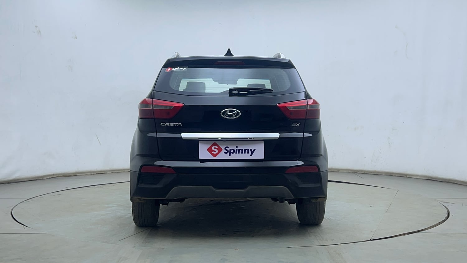 Used 2017 Hyundai Creta 1.6 SX Plus Petrol Petrol Manual exterior BACK VIEW