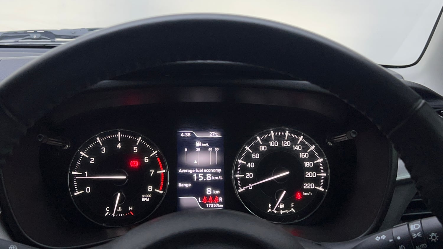 Used 2024 Maruti Suzuki Baleno Alpha MT Petrol Manual interior CLUSTERMETER VIEW