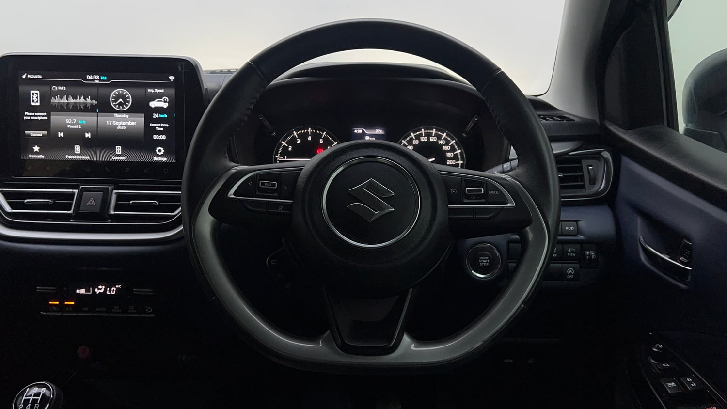 Used 2024 Maruti Suzuki Baleno Alpha MT Petrol Manual interior STEERING VIEW