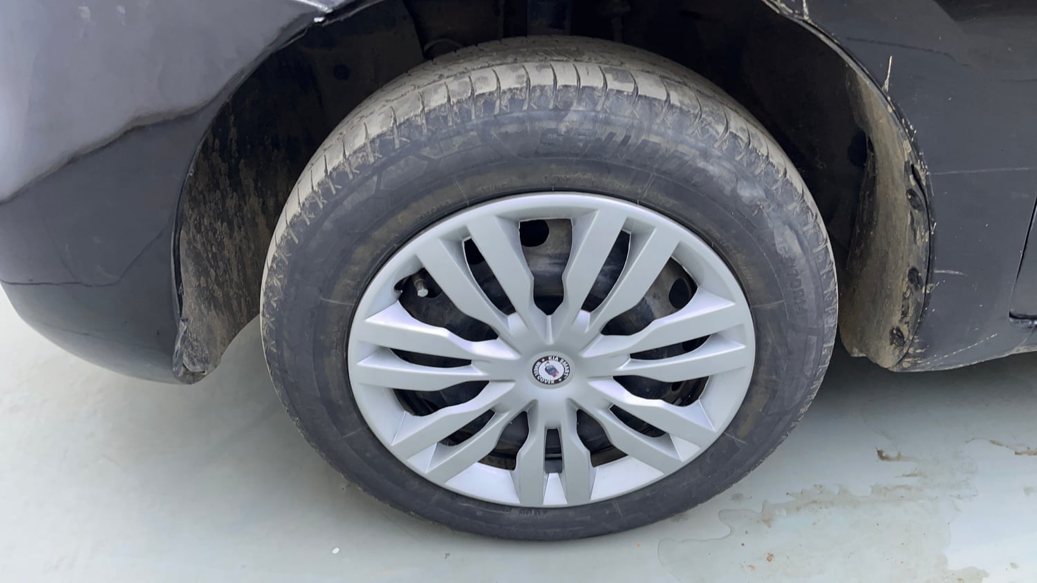 Used 2015 Nissan Micra XL Petrol Manual tyres LEFT FRONT TYRE RIM VIEW