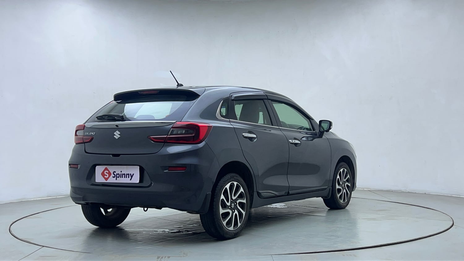 Used 2022 Maruti Suzuki Baleno Alpha MT Petrol Manual exterior RIGHT REAR CORNER VIEW