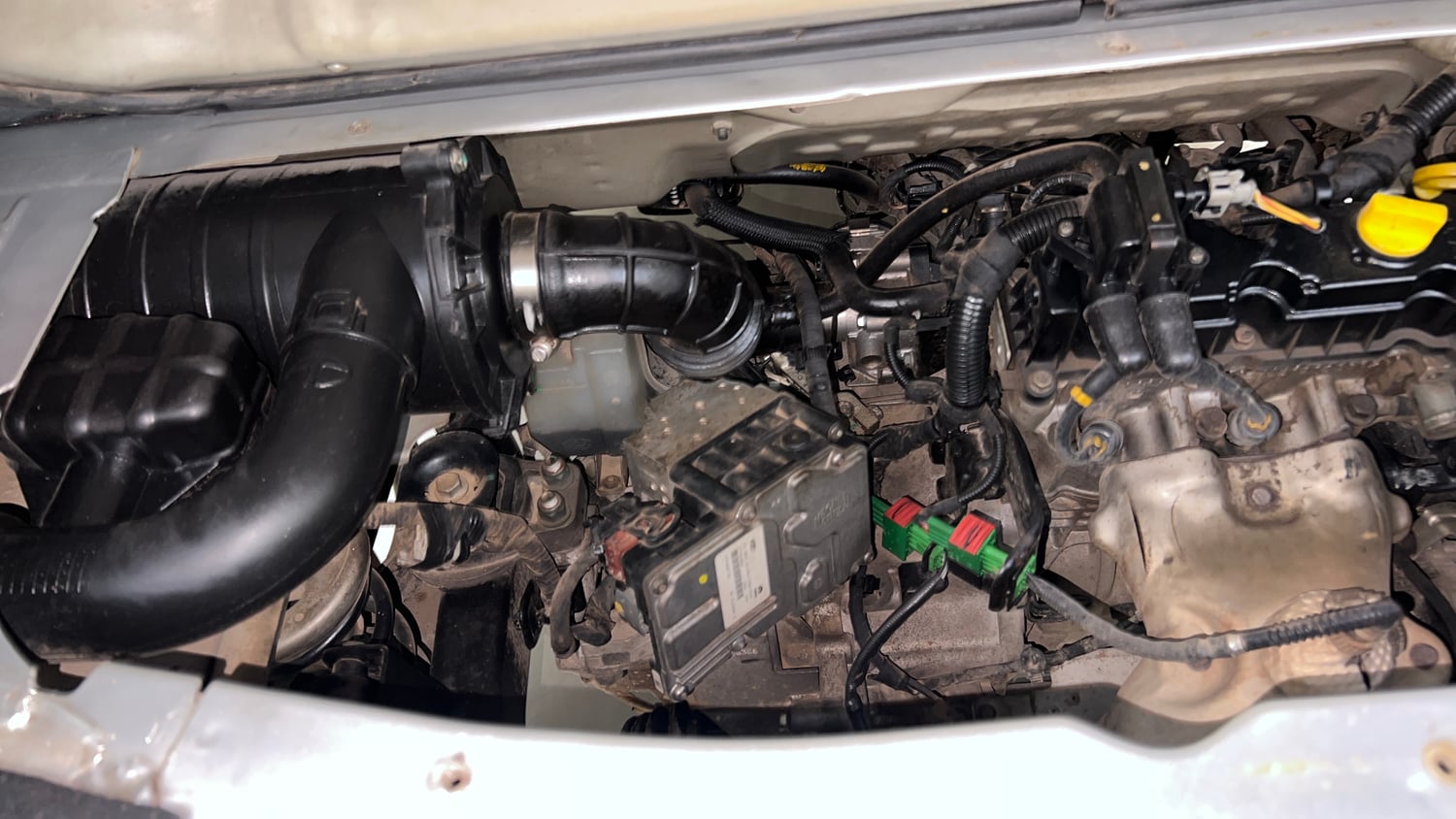 Used 2016 Tata Nano Twist XTA Petrol Automatic engine ENGINE LEFT SIDE VIEW