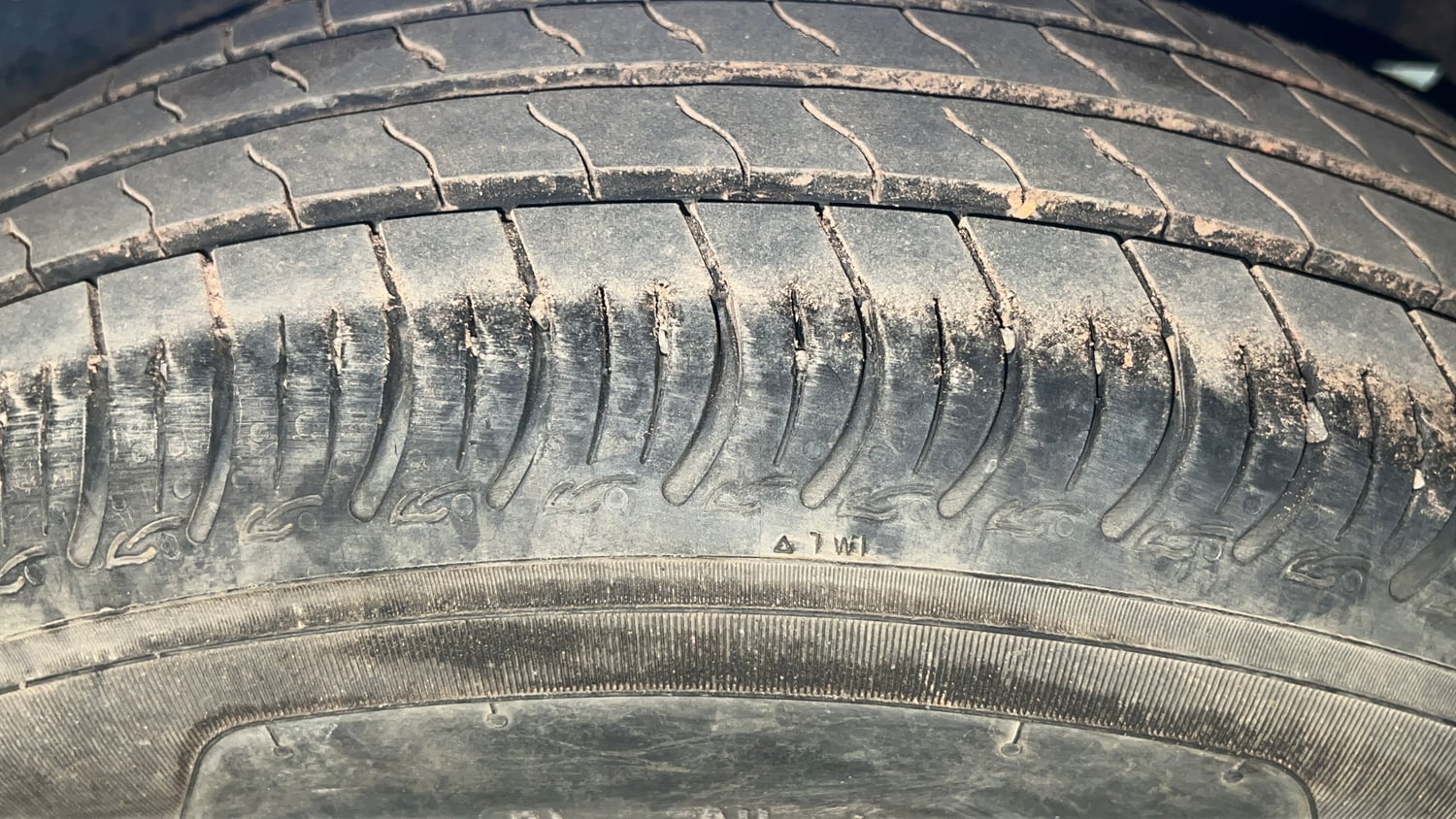 Used 2016 Maruti Suzuki Celerio VXi AMT Petrol Automatic tyres LEFT REAR TYRE TREAD VIEW