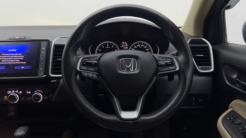 Used 2022 Honda City V CVT Petrol Petrol Automatic interior STEERING VIEW