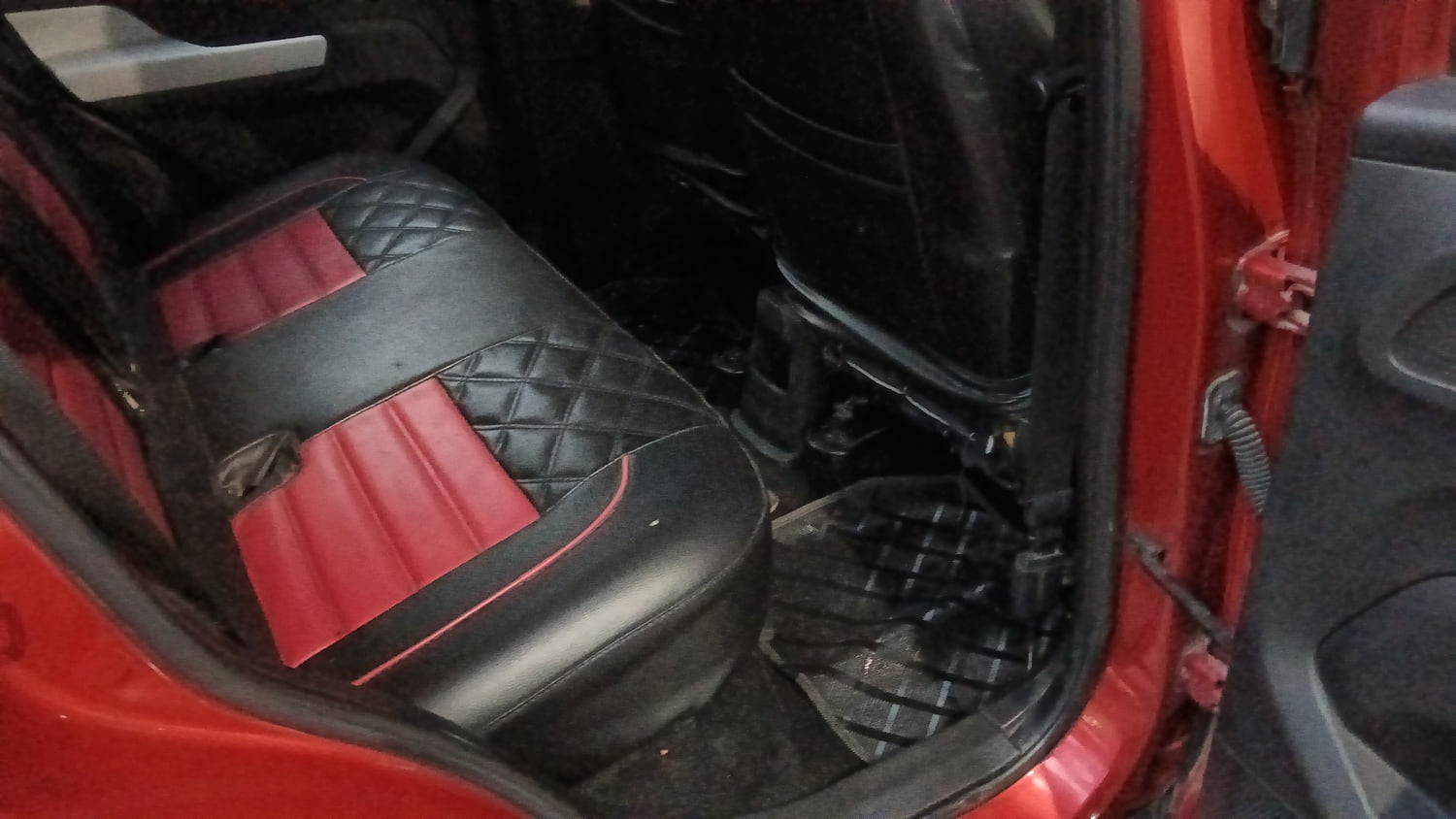 Used 2022 Tata Punch Creative AMT Petrol Automatic interior RIGHT SIDE REAR DOOR CABIN VIEW