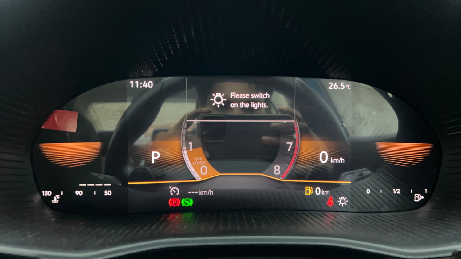 Used 2022 Skoda Slavia Style 1.5L TSI DSG Petrol Automatic interior CLUSTERMETER VIEW