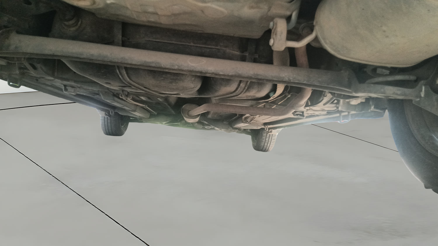 Used 2015 Maruti Suzuki Celerio ZXi Petrol Manual extra REAR RIGHT UNDERBODY VIEW