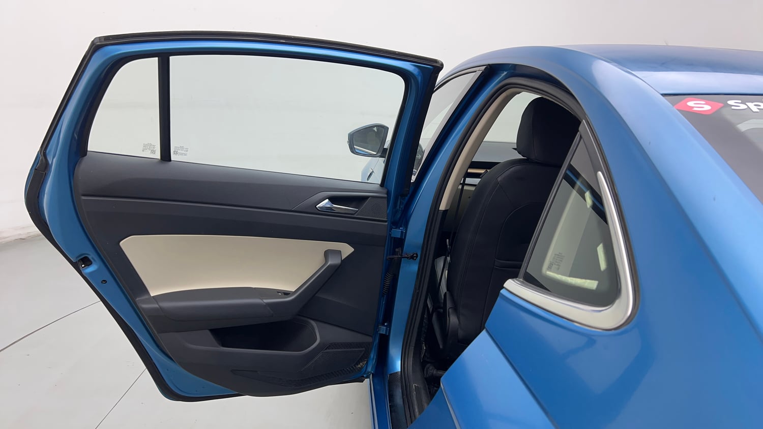 Used 2022 Skoda Slavia Style 1.5L TSI DSG Petrol Automatic interior LEFT REAR DOOR OPEN VIEW