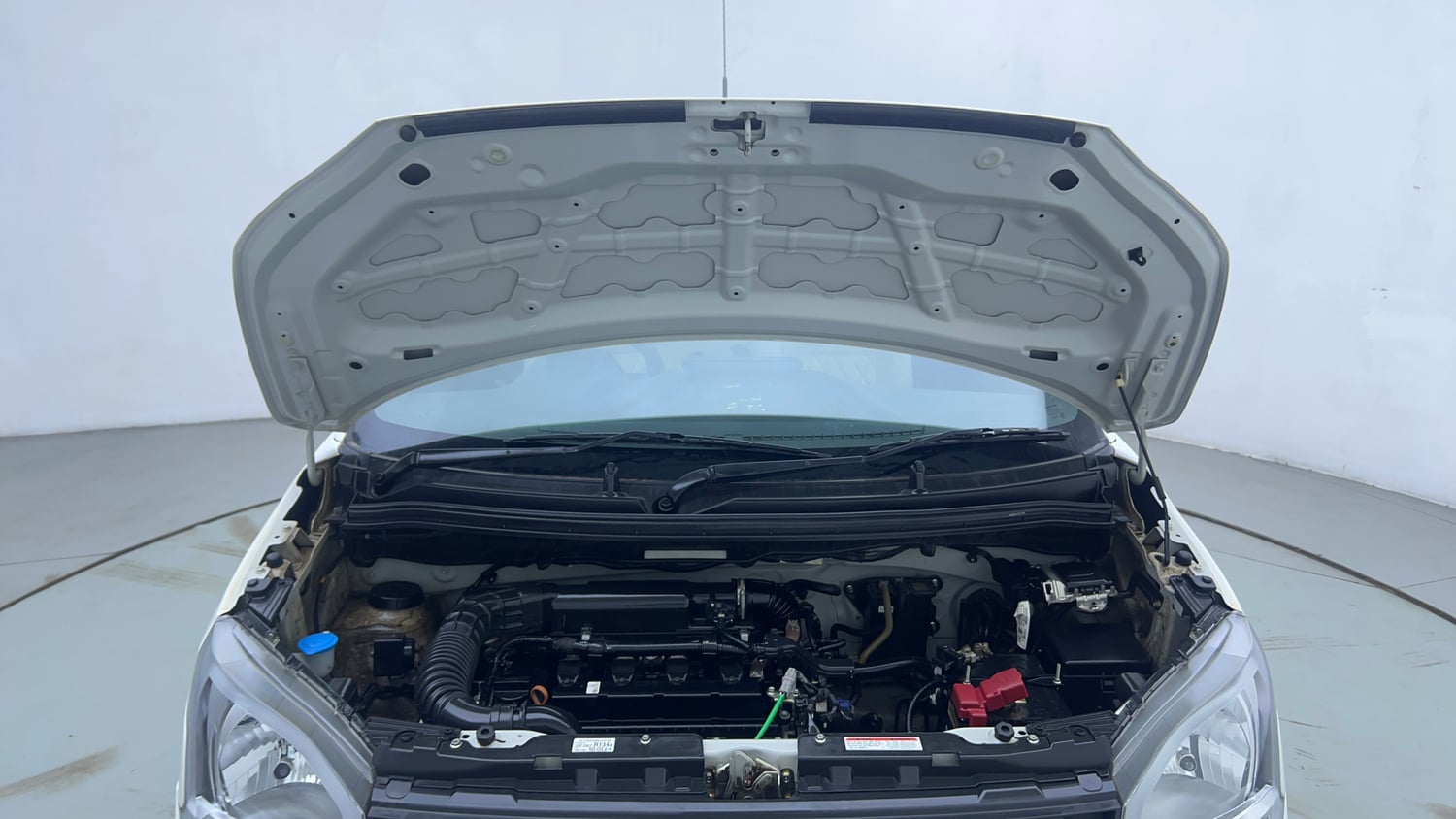 Used 2023 Maruti Suzuki Wagon R ZXI Plus 1.2 Petrol Manual engine ENGINE & BONNET OPEN FRONT VIEW