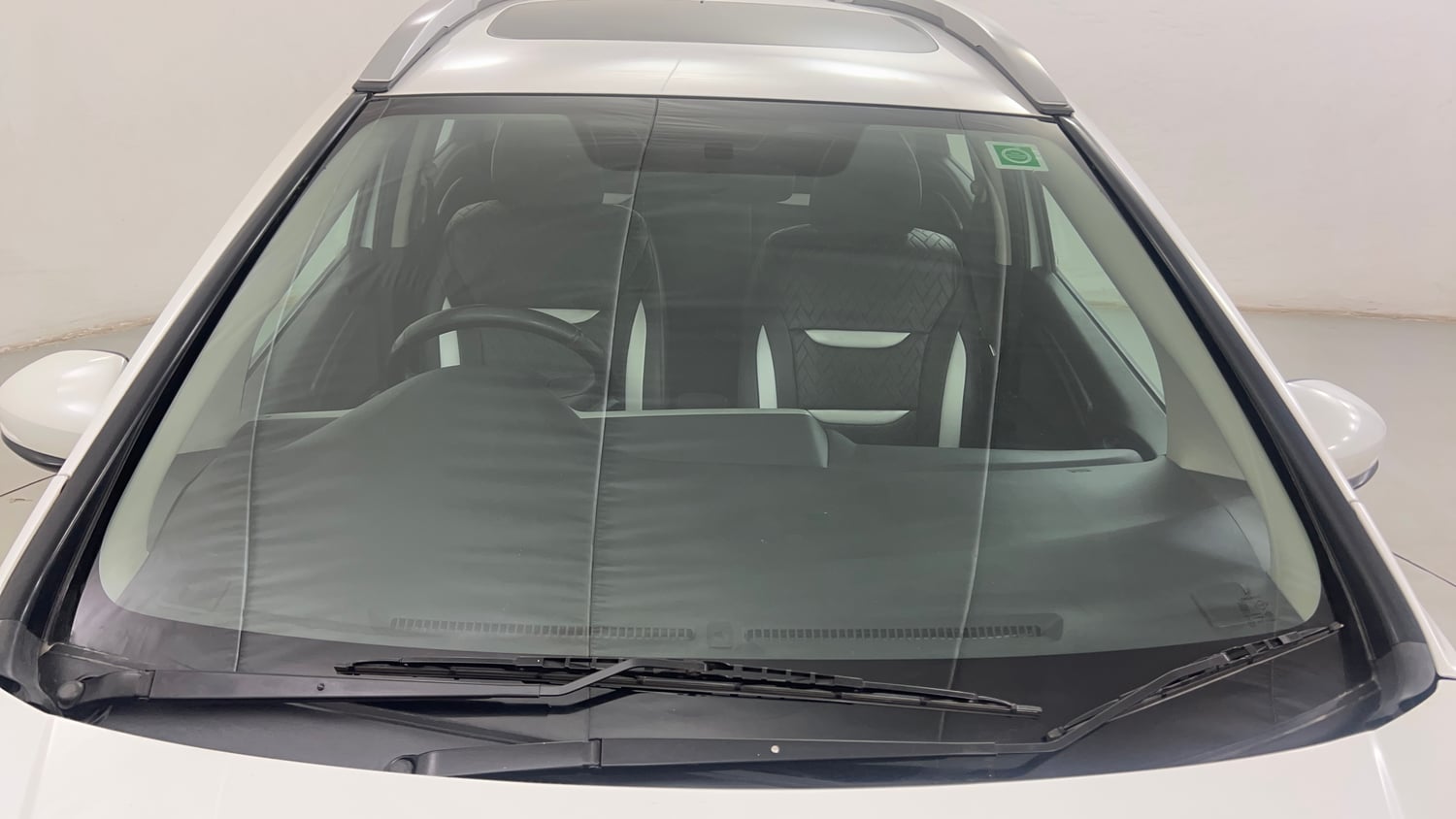 Used 2019 Honda WR-V VX MT Diesel Diesel Manual exterior FRONT WINDSHIELD VIEW