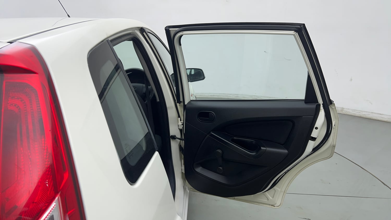 Used 2014 Ford Figo Duratec Petrol EXI 1.2 Petrol Manual interior RIGHT REAR DOOR OPEN VIEW