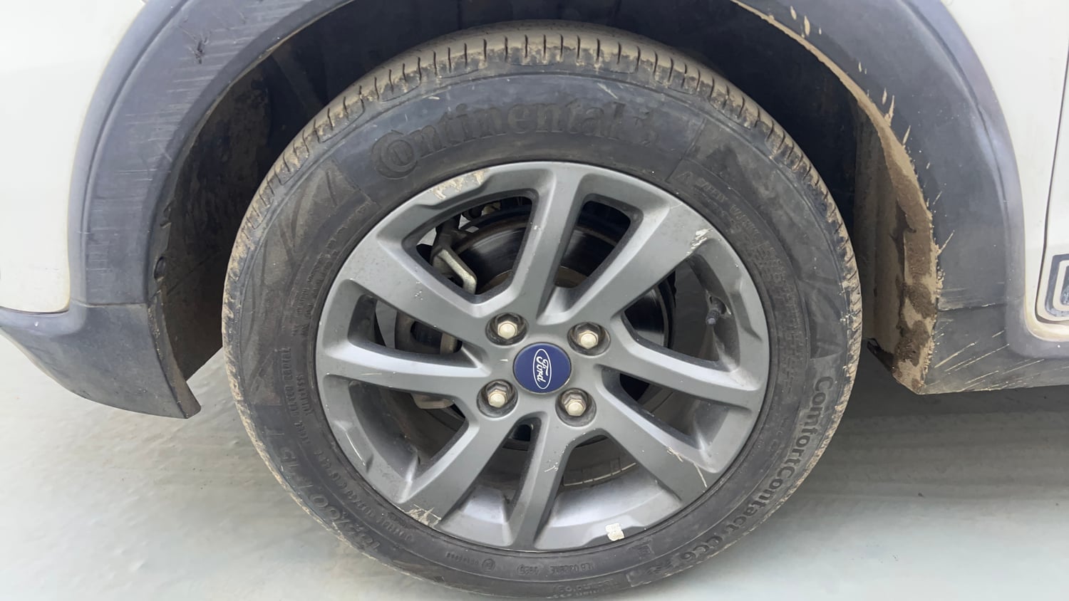 Used 2020 Ford Freestyle Titanium Plus 1.2 Ti-VCT Petrol Manual tyres LEFT FRONT TYRE RIM VIEW