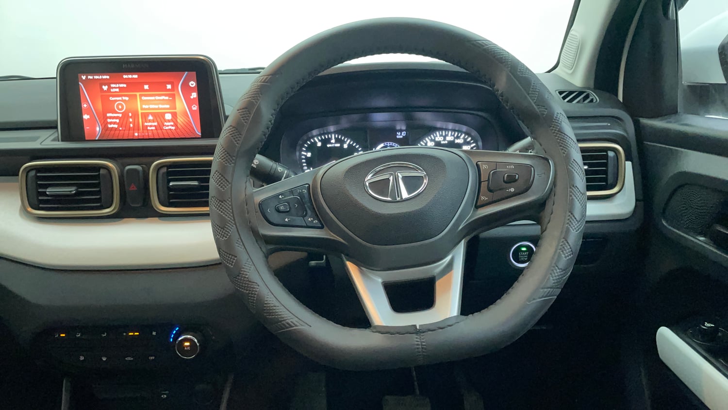 Used 2023 Tata Punch Accomplished AMT Petrol Automatic interior STEERING VIEW
