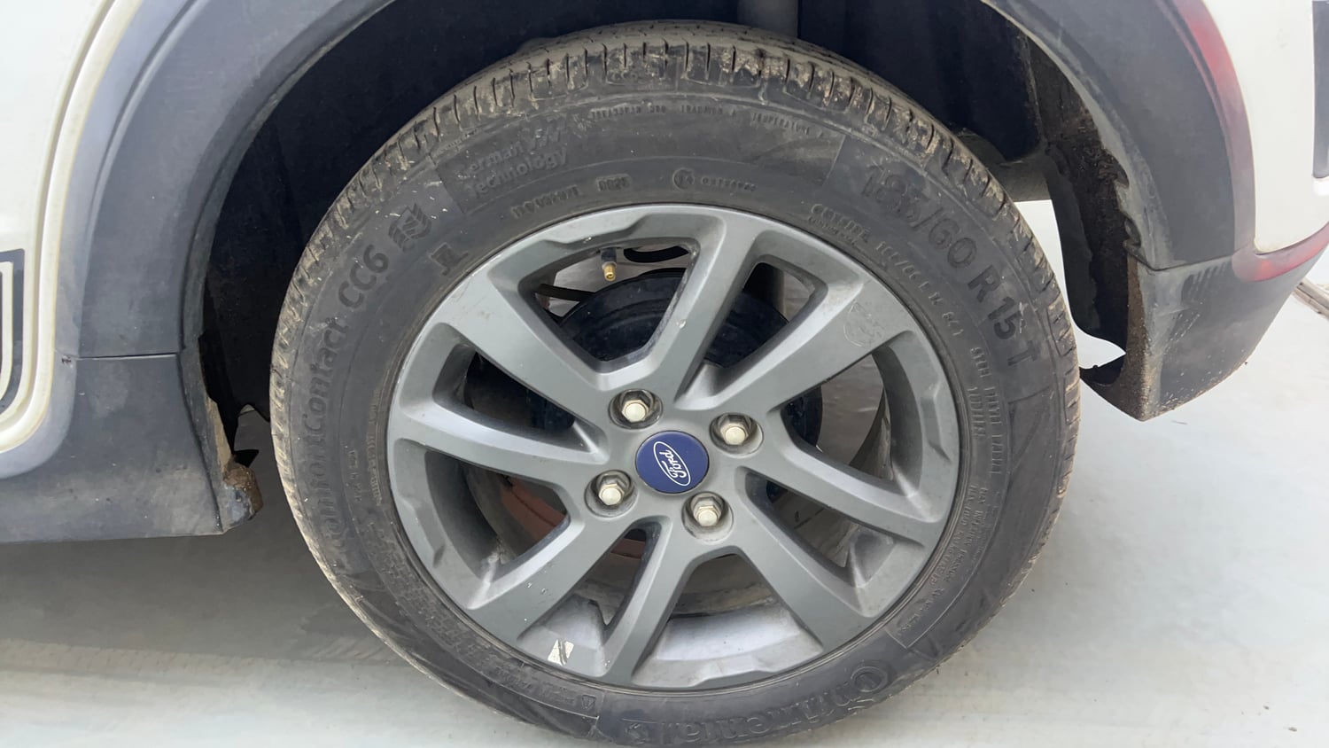 Used 2020 Ford Freestyle Titanium Plus 1.2 Ti-VCT Petrol Manual tyres LEFT REAR TYRE RIM VIEW