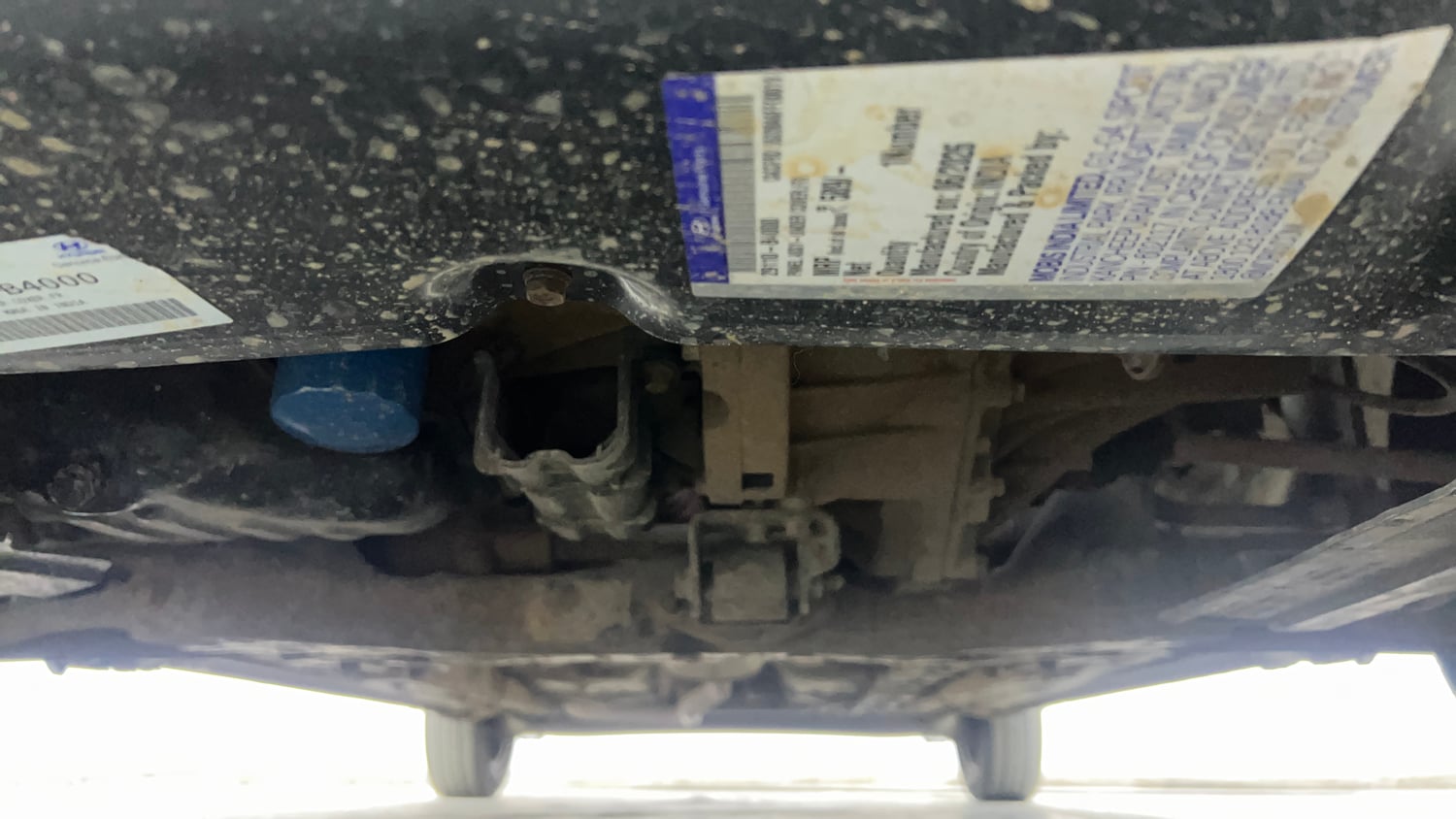 Used 2017 Hyundai Grand i10 Sportz (O) 1.2 Kappa VTVT Petrol Manual extra FRONT LEFT UNDERBODY VIEW