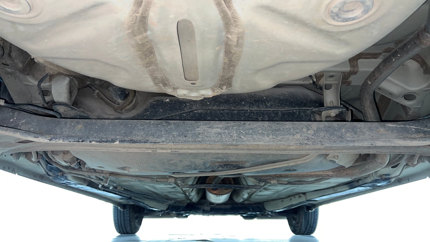 Used 2019 Maruti Suzuki Swift VXi Petrol Manual extra REAR UNDERBODY VIEW (TAKEN FROM REAR)