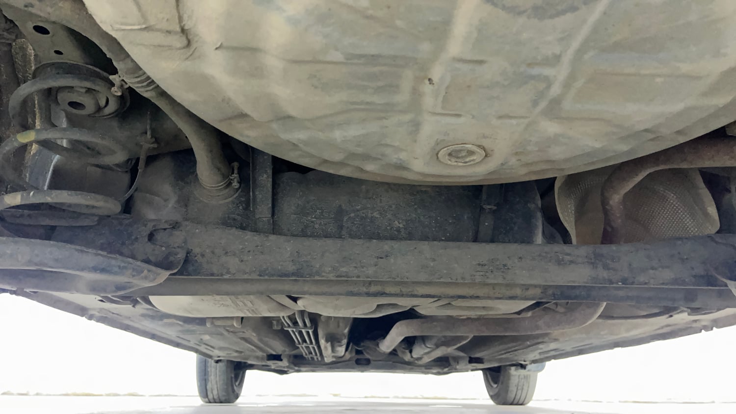 Used 2015 Nissan Micra XL Petrol Manual extra REAR UNDERBODY VIEW (TAKEN FROM REAR)