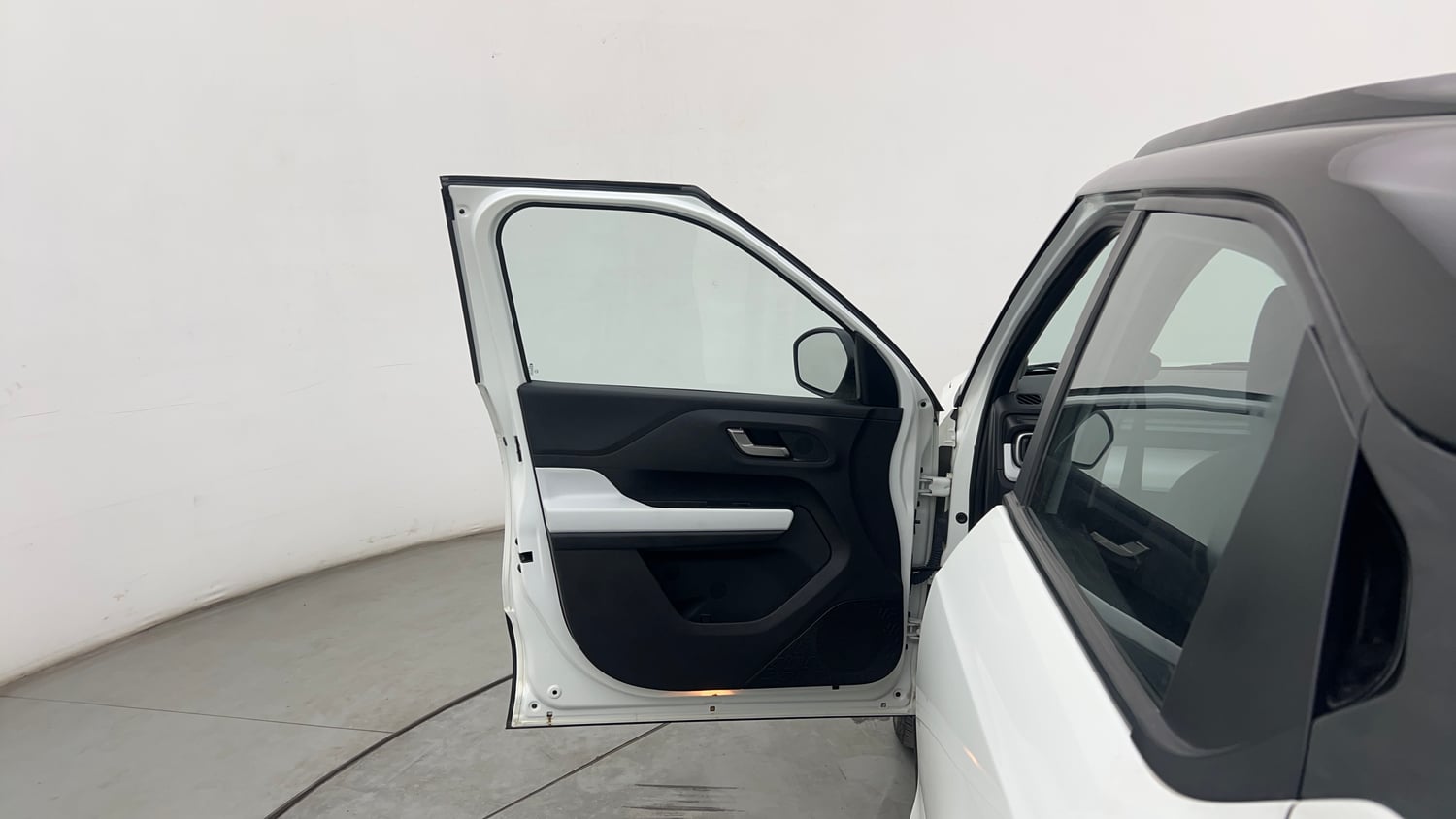 Used 2024 Tata Punch Creative Plus AMT Petrol Automatic interior LEFT FRONT DOOR OPEN VIEW