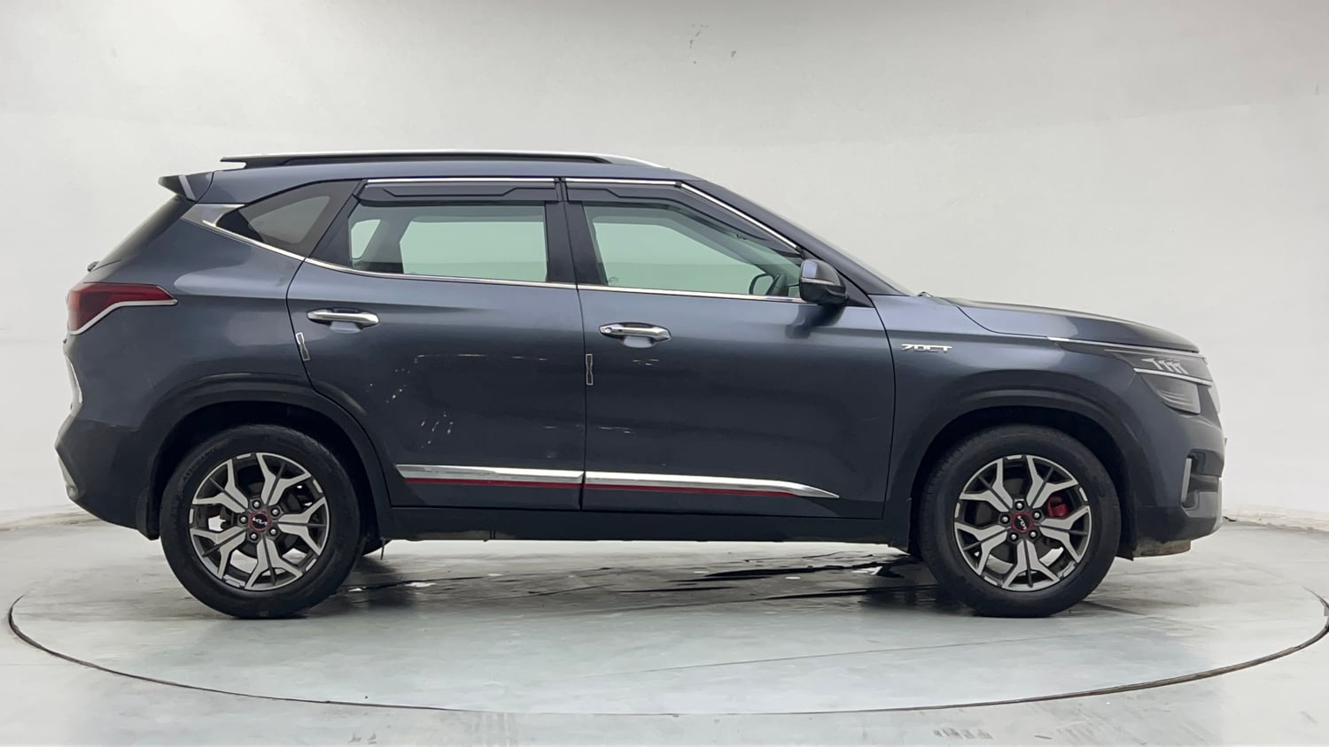 Used 2023 Kia Seltos GTX Plus 1.4 DCT Petrol Automatic exterior RIGHT SIDE VIEW