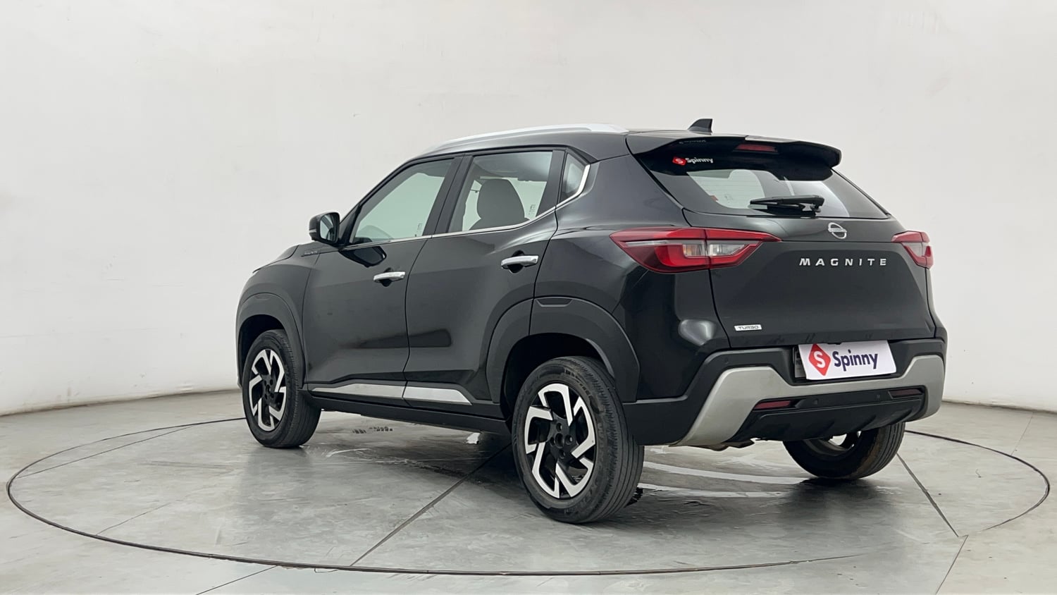 Used 2023 Nissan Magnite XV Premium Turbo Petrol Manual exterior LEFT REAR CORNER VIEW