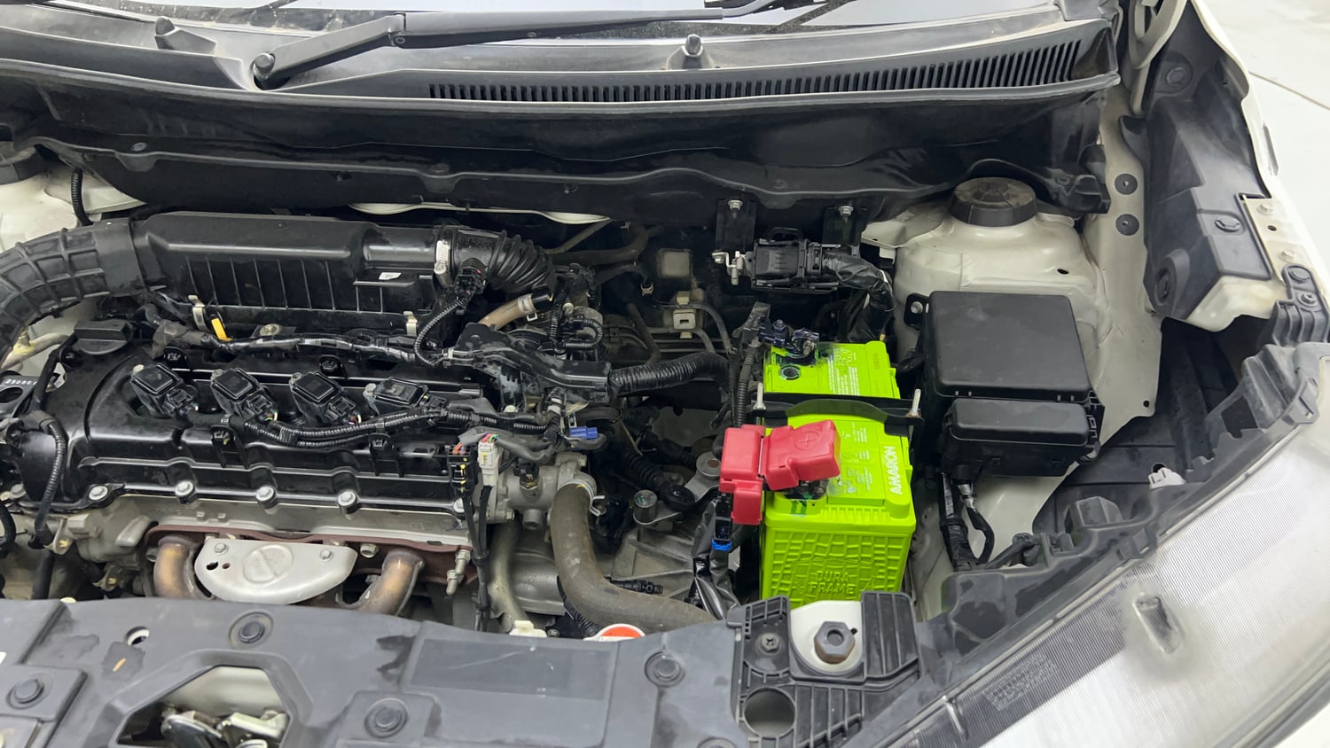 Used 2021 Maruti Suzuki XL6 Zeta MT Petrol Petrol Manual engine ENGINE LEFT SIDE VIEW
