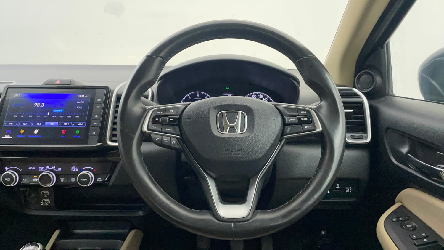 Used 2021 Honda City VX Petrol Petrol Manual interior STEERING VIEW