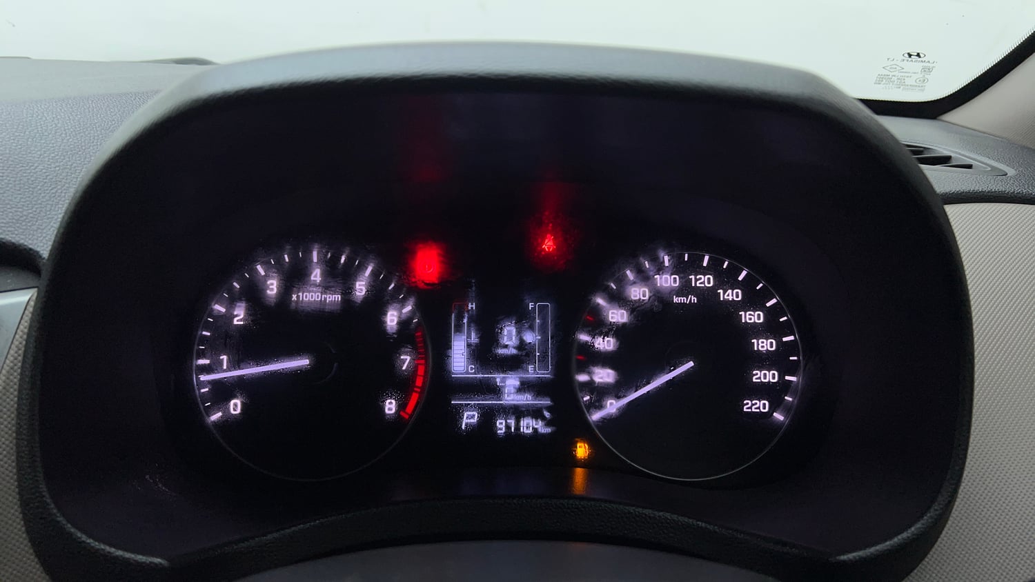 Used 2018 Hyundai Creta SX Plus 1.6 AT Petrol Petrol Automatic interior CLUSTERMETER VIEW