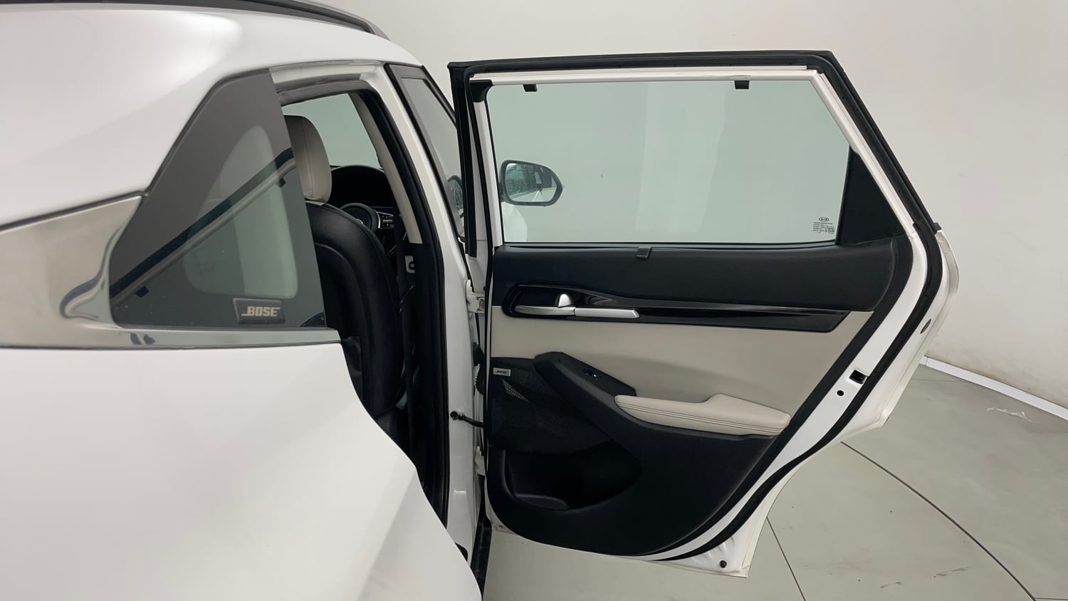 Used 2019 Kia Seltos GTX Plus 1.4 Petrol Manual interior RIGHT REAR DOOR OPEN VIEW