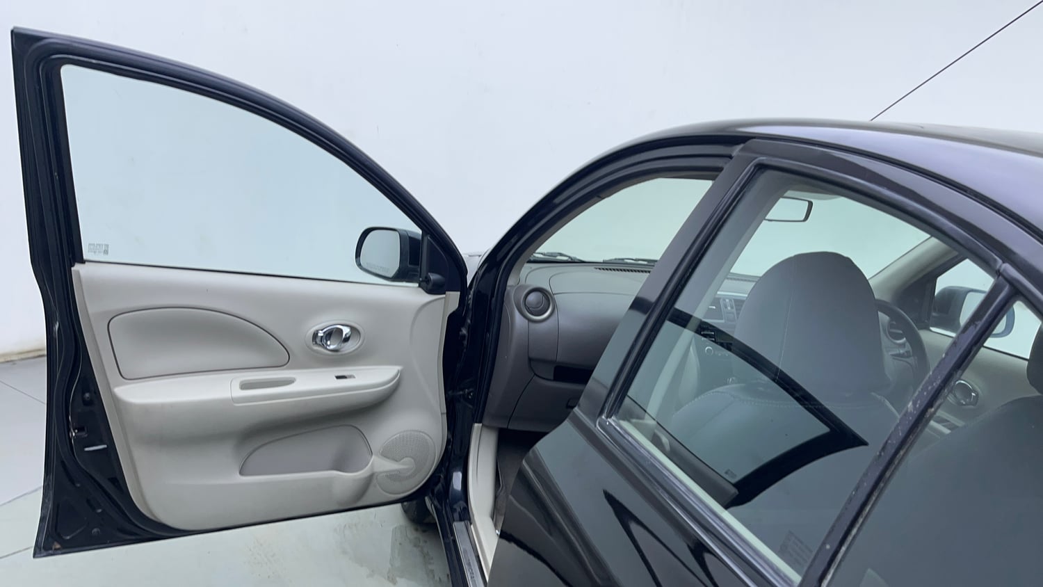 Used 2015 Nissan Micra XL Petrol Manual interior LEFT FRONT DOOR OPEN VIEW
