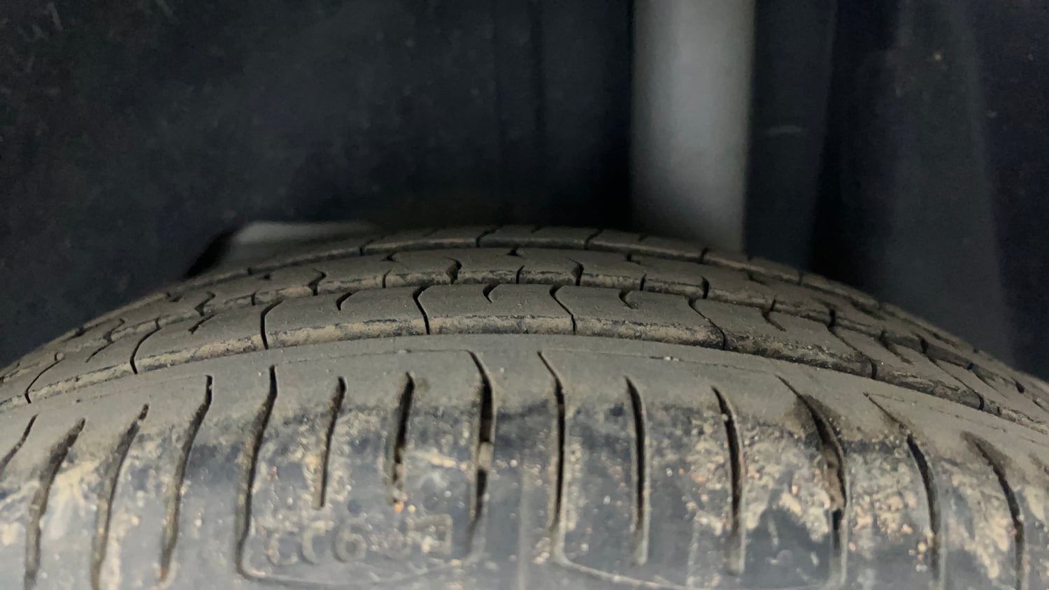 Used 2020 Ford Freestyle Titanium Plus 1.2 Ti-VCT Petrol Manual tyres LEFT REAR TYRE TREAD VIEW