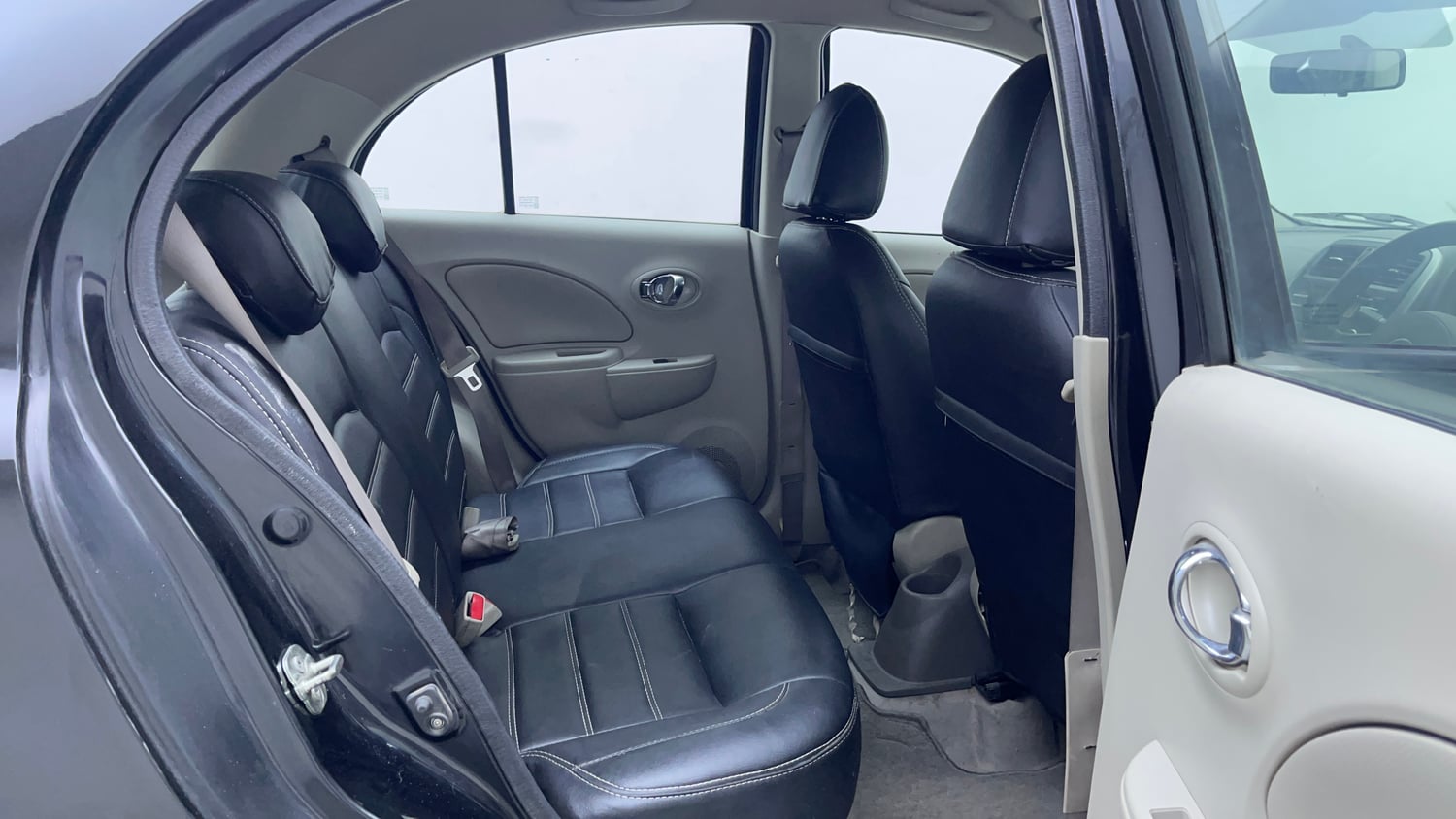 Used 2015 Nissan Micra XL Petrol Manual interior RIGHT SIDE REAR DOOR CABIN VIEW
