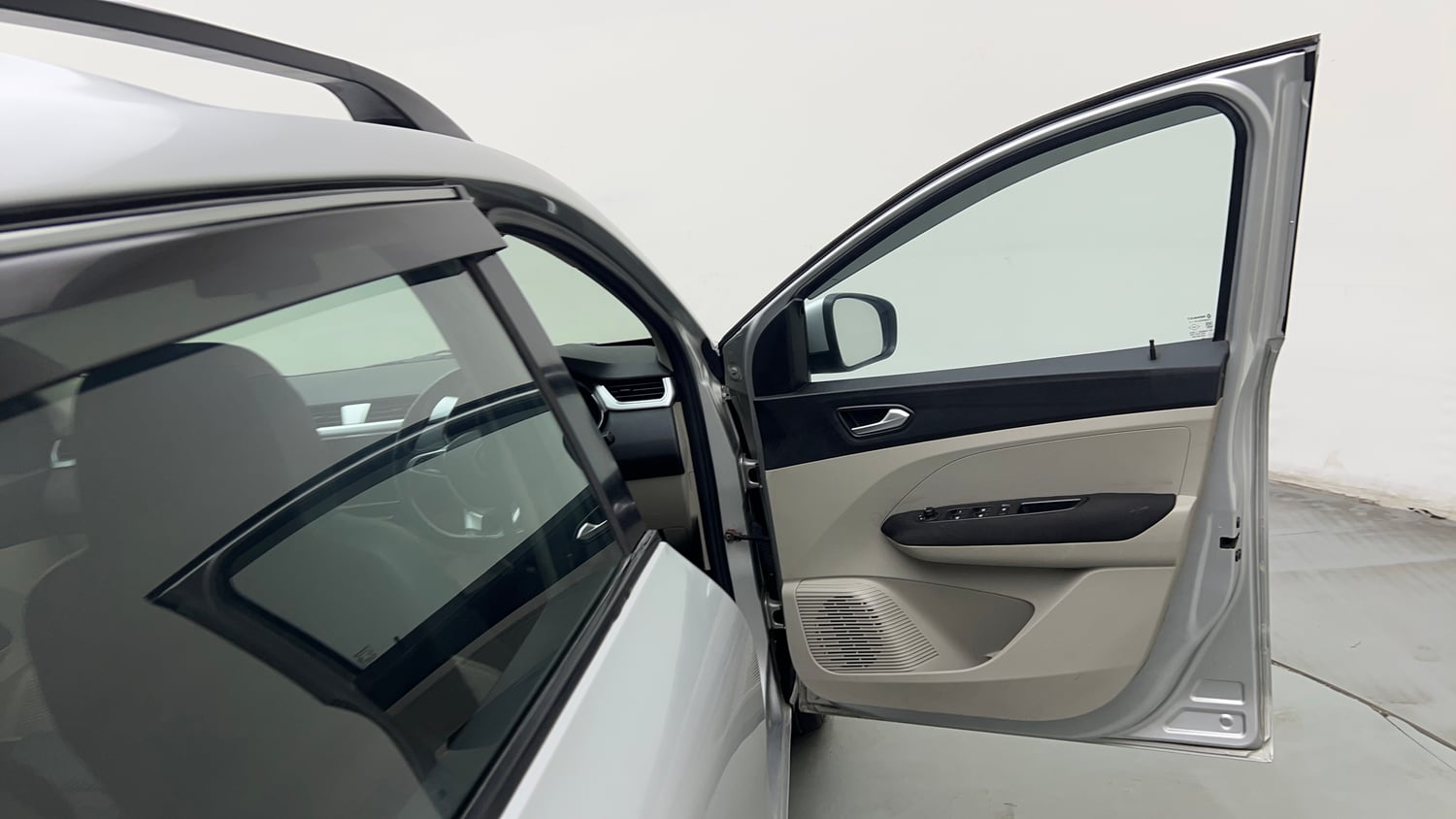 Used 2021 Renault Triber RXZ EASY-R AMT Petrol Automatic interior RIGHT FRONT DOOR OPEN VIEW