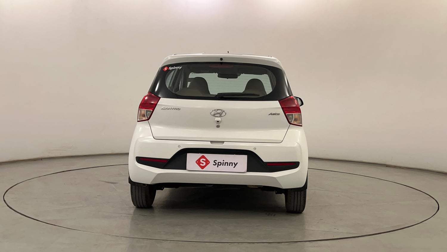 Used 2018 Hyundai Santro Asta Petrol Manual exterior BACK VIEW