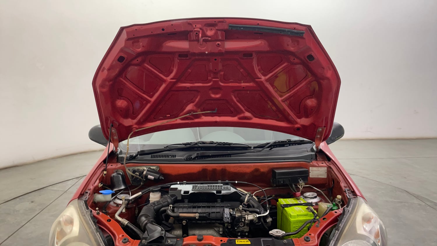 Used 2016 Maruti Suzuki Alto 800 Lxi Petrol Manual engine ENGINE & BONNET OPEN FRONT VIEW