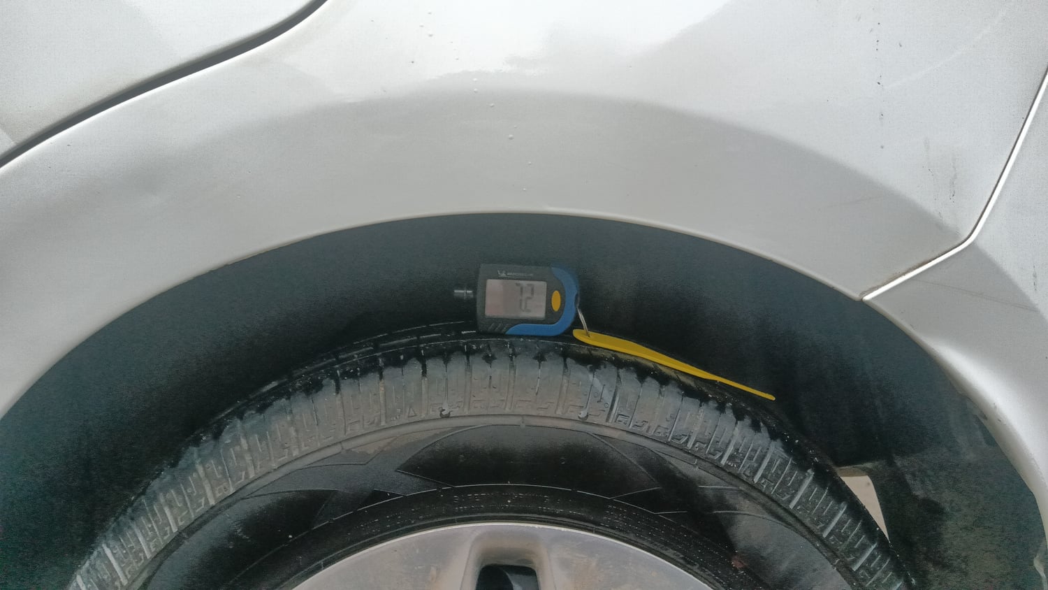 Used 2017 Ford Figo Trend 1.2 Ti-VCT Petrol Manual tyres LEFT REAR TYRE TREAD VIEW