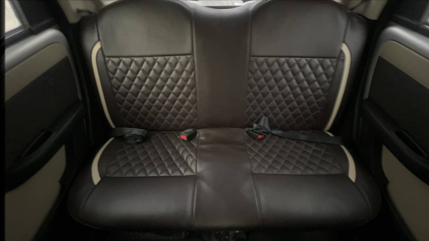 Used 2016 Tata Nano Twist XTA Petrol Automatic interior REAR SEAT CONDITION VIEW