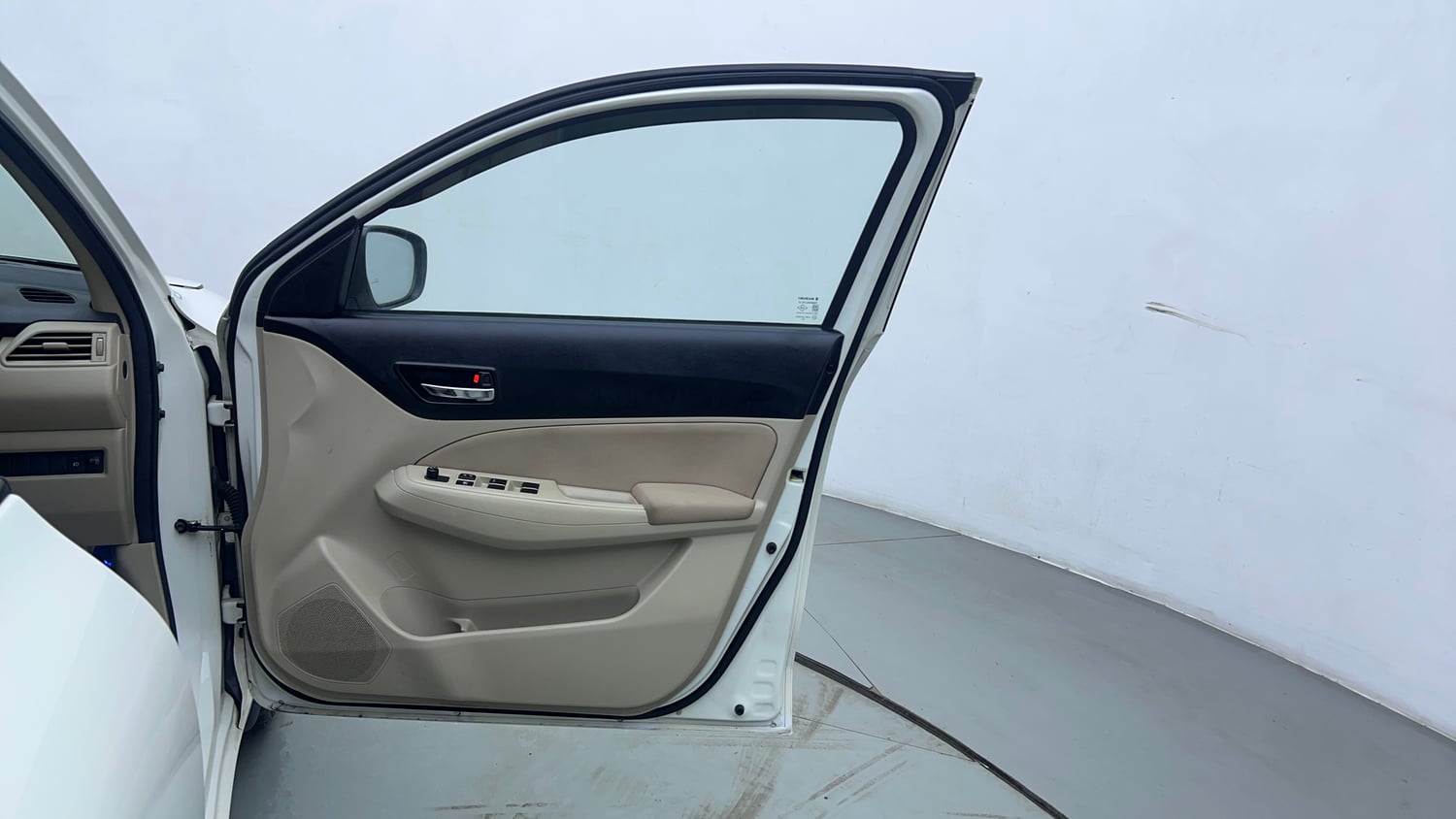 Used 2020 Maruti Suzuki Dzire VXi Petrol Manual interior RIGHT FRONT DOOR OPEN VIEW