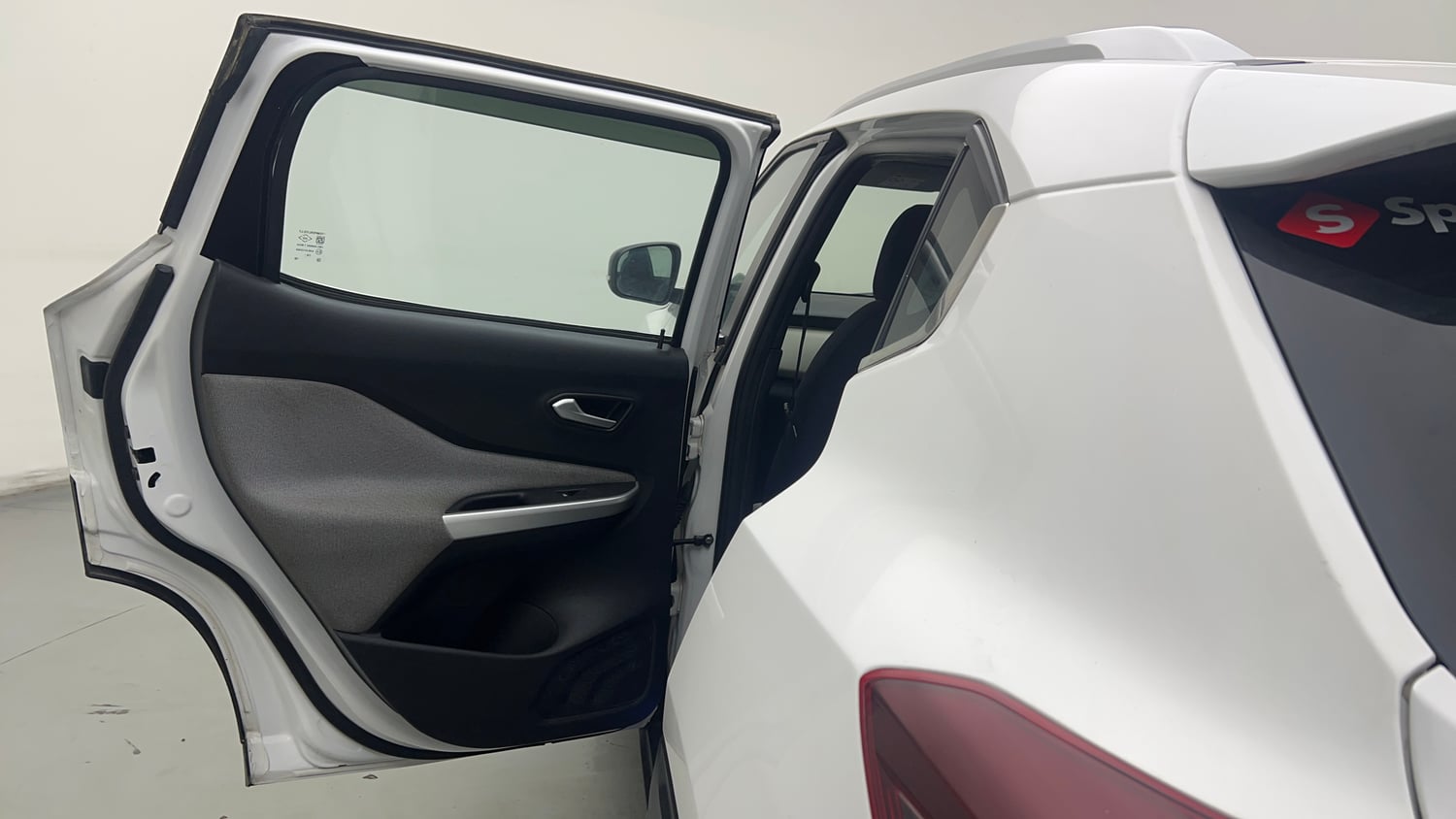 Used 2022 Nissan Magnite XV Turbo Petrol Manual interior LEFT REAR DOOR OPEN VIEW