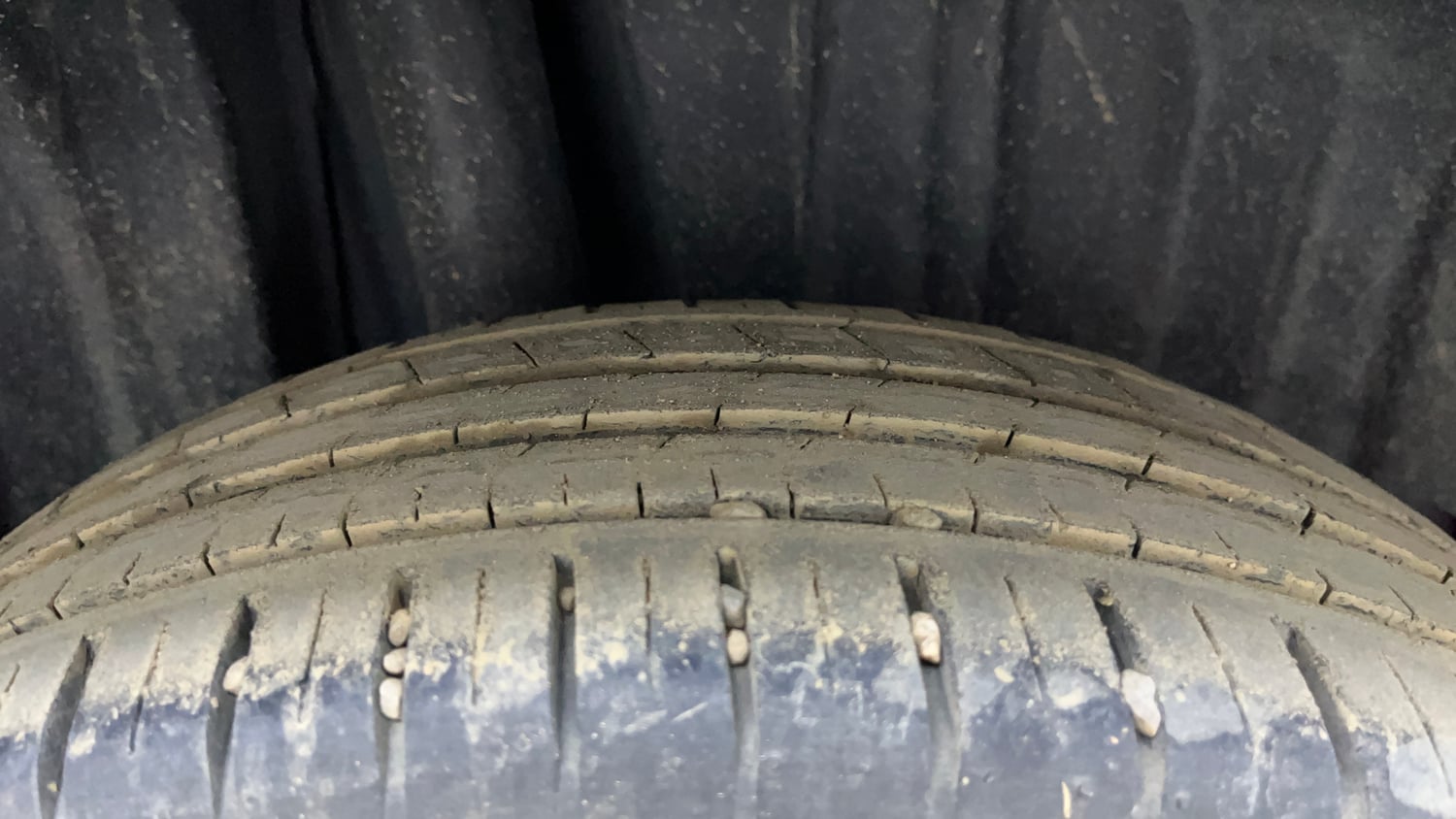 Used 2024 Maruti Suzuki Baleno Alpha MT Petrol Manual tyres RIGHT REAR TYRE TREAD VIEW