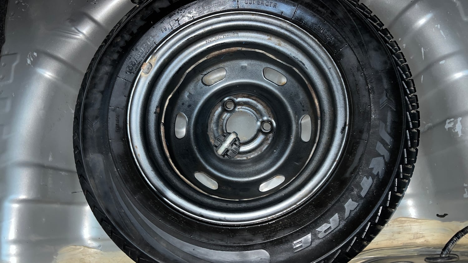 Used 2018 Datsun Redi-GO A Petrol Manual tyres SPARE TYRE VIEW