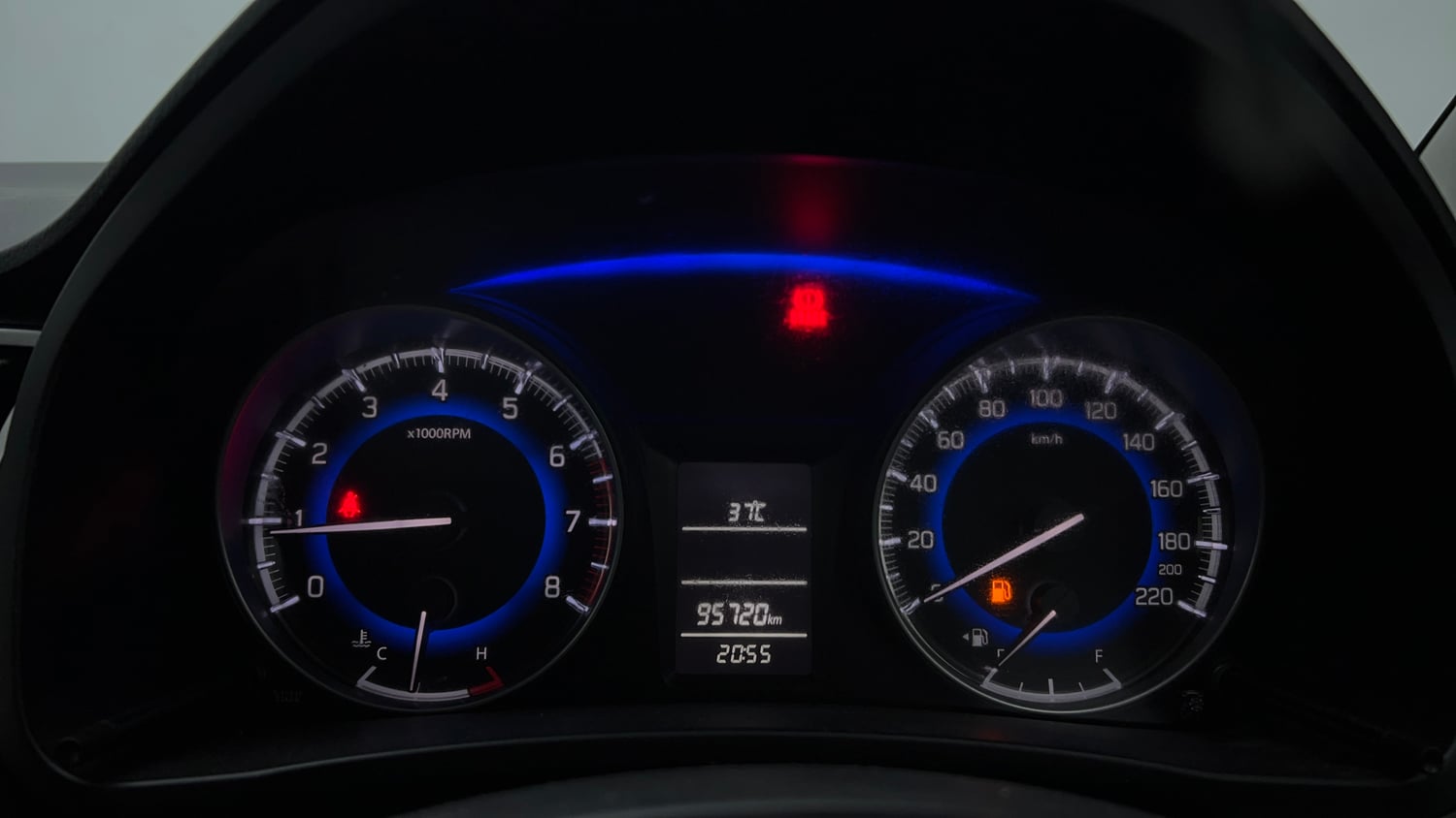 Used 2018 Maruti Suzuki Baleno Delta 1.2 Petrol Manual interior CLUSTERMETER VIEW