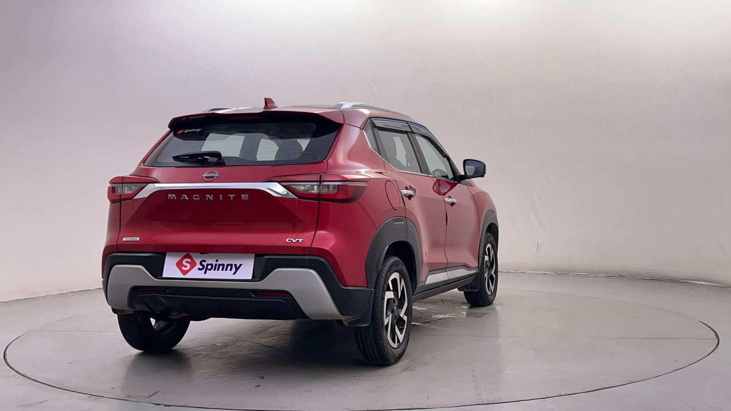 Used 2023 Nissan Magnite XV Premium Turbo CVT Petrol Automatic exterior RIGHT REAR CORNER VIEW