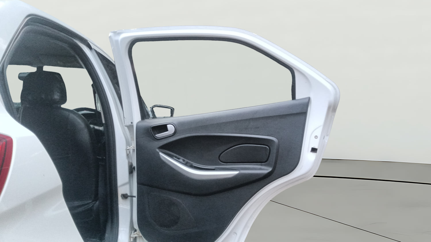 Used 2017 Ford Figo Trend 1.2 Ti-VCT Petrol Manual interior RIGHT REAR DOOR OPEN VIEW