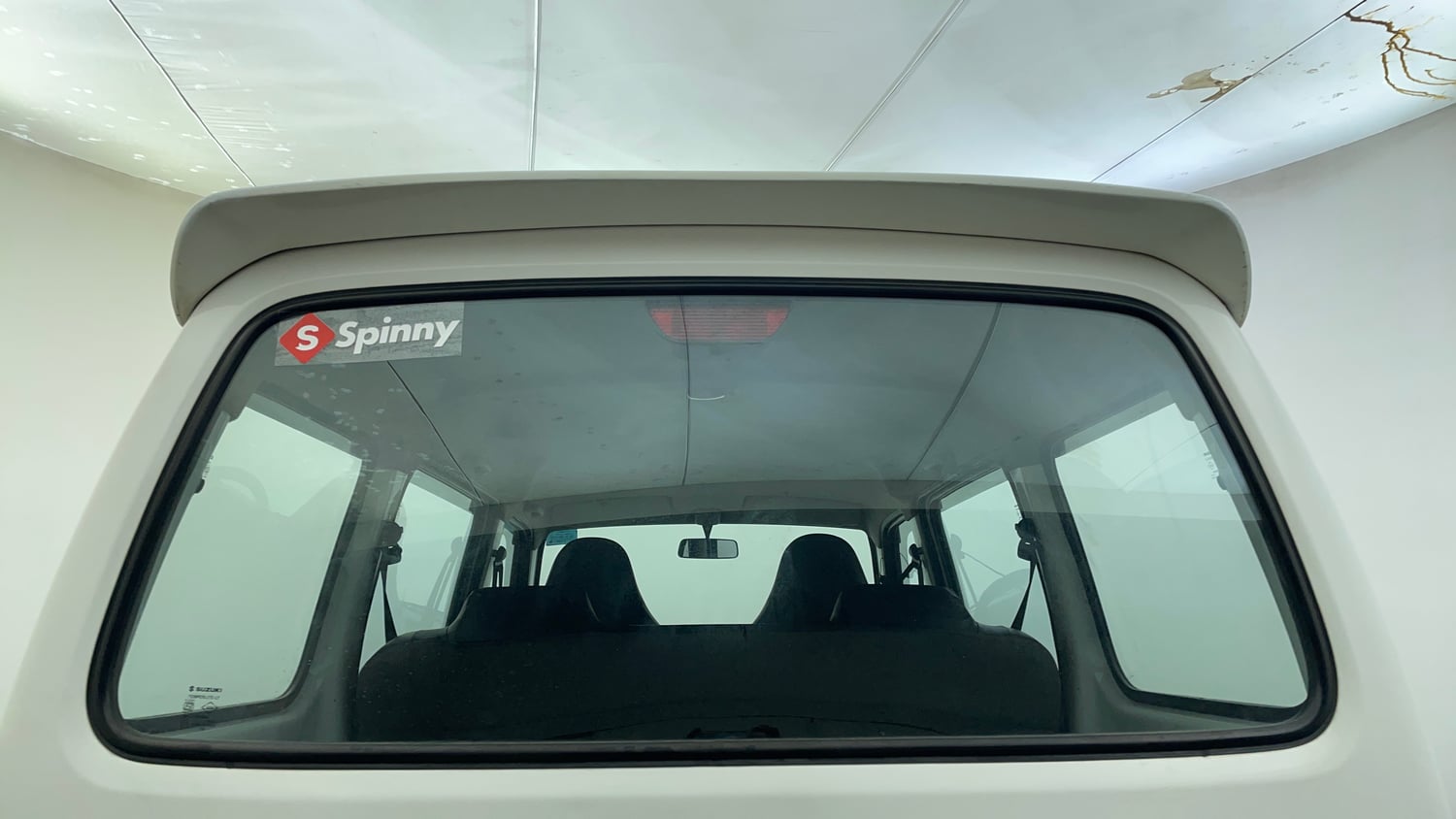 Used 2021 Maruti Suzuki Eeco 5 STR WITH A/C+HTR Petrol Manual exterior BACK WINDSHIELD VIEW