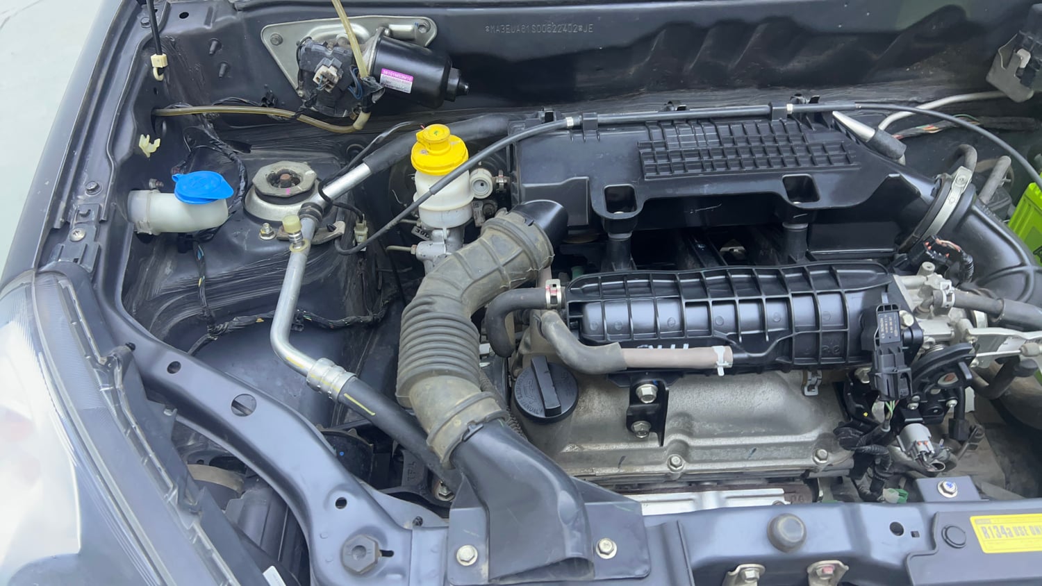 Used 2014 Maruti Suzuki Alto 800 Vxi Petrol Manual engine ENGINE RIGHT SIDE VIEW
