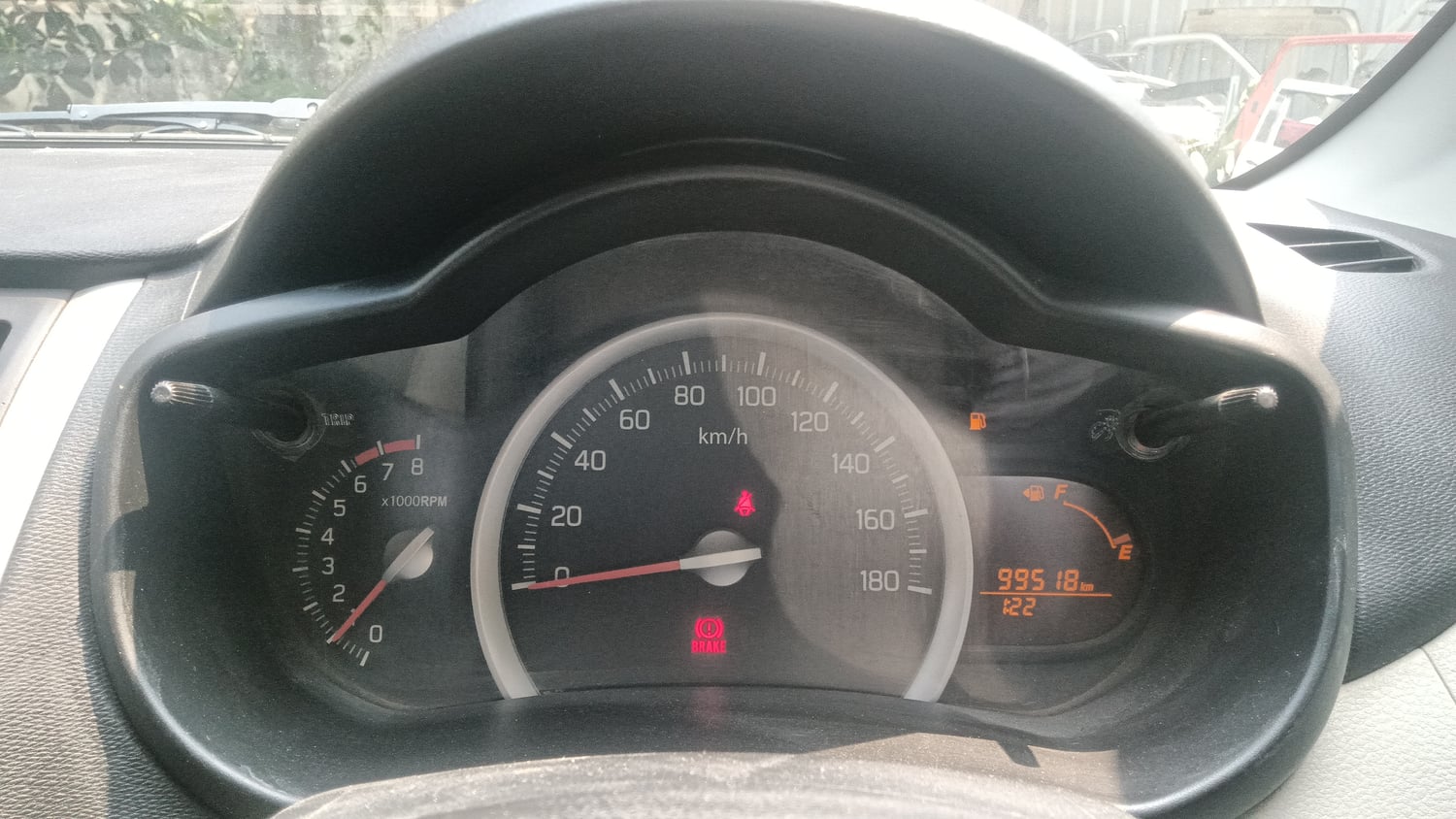Used 2015 Maruti Suzuki Celerio ZXi Petrol Manual interior CLUSTERMETER VIEW